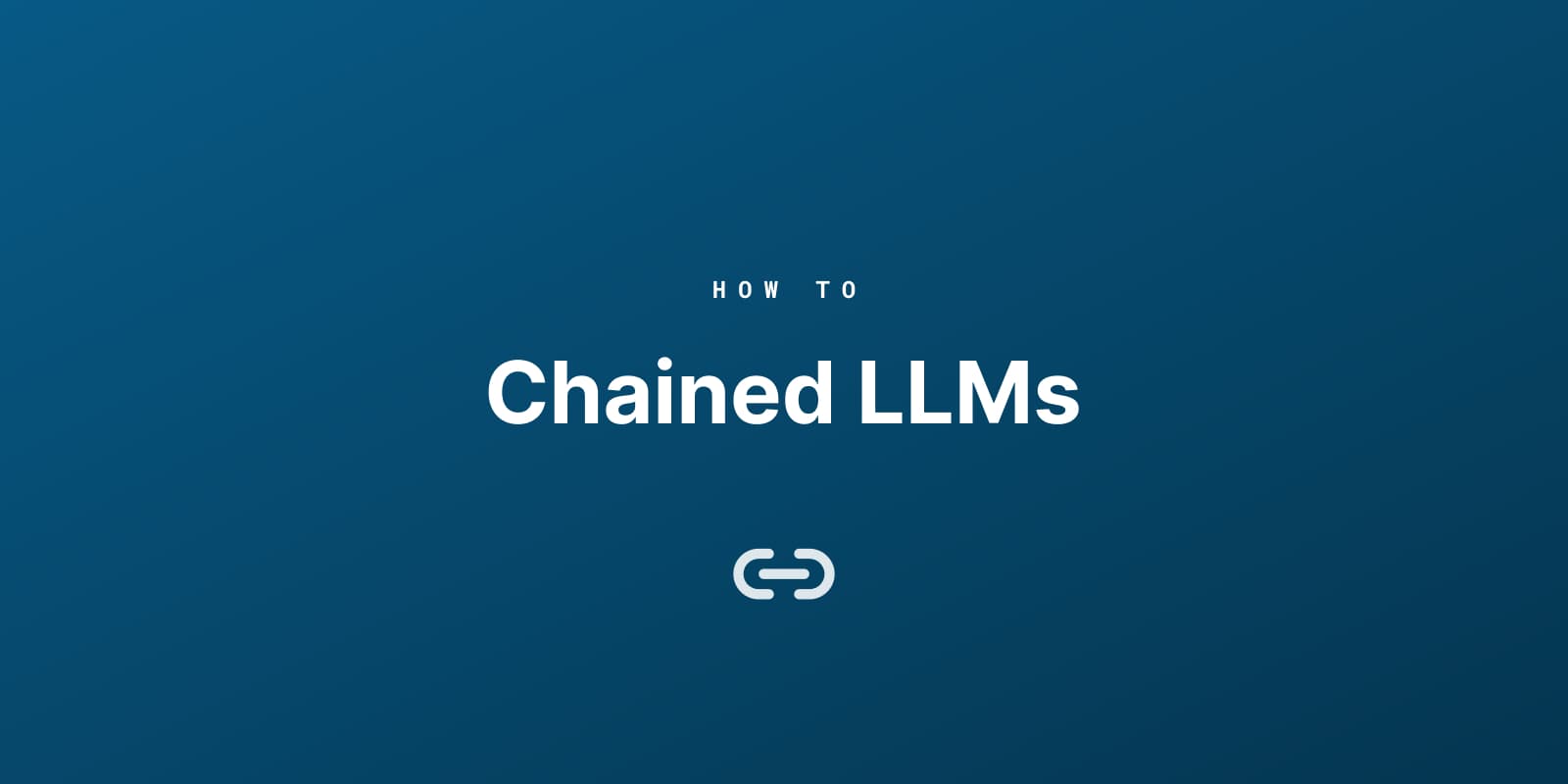 Featured image for Running chained LLMs with TypeScript in production blog post